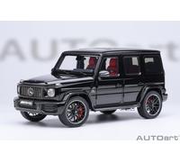 Autoart Mercedes AMG G63 2019 Nero Geländewagen 1:18 Modello Auto