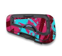 Autobahn88 Kit di adesivi protettivi per cuffie Bluetooth per moto, compatibile con Cardo Freecom 4X 2X (stile: FCX53-Pink Splatter)