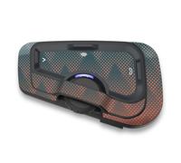 Autobahn88 Kit di adesivi protettivi per cuffie Bluetooth per moto, compatibile con Cardo Freecom 4X 2X (stile: FCX60-Blue Gradient Dot)