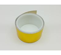 Autobahn88 Nastro in rotolo riflettente dorato per tubo di aspirazione del veicolo, tubo dell'intercooler, parafiamma, cofano, barriera termica del vano motore, 2 x 16" (20 mm x 5 metri)