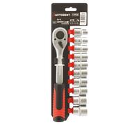 AUTOBEST Set 10 bussole con cricchetto