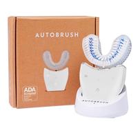autobrush Spazzolino da denti elettrico, a forma di U, pulizia della bocca intera, accettato da ADA