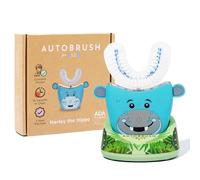 autobrush Spazzolino elettrico per bambini - Solo spazzolino da denti ADA accettato a forma di U, clinicamente testato fino a 5,1 volte migliore pulizia, 30 secondi, copertura a bocca intera 360, luci