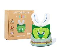 autobrush Spazzolino elettrico per bambini - Solo spazzolino da denti ADA accettato a forma di U, clinicamente testato fino a 5,1 volte migliore pulizia, 30 secondi, copertura a bocca intera a 360