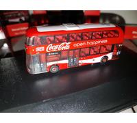 Autobus a Due Piani Londra London Bus Coca Cola - Scala N - Oxford - Nuovo