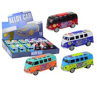 Autobus Camper in metallo con luci e suoni