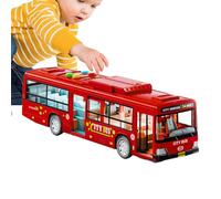 Autobus Urbano - Pullo In Lega In | Toy Die Cast Pull | L'autobus Che Racconta Storie Da 2,95 Pollici Di Autobus In Miniatura Da Collezione, Finitura Dettagliata Della Vernice, Funzione Di Pullb