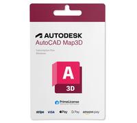 AutoCAD Map3D - Durata della licenza: 1 Anno, Anno: 2025