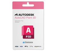 AutoCAD Plant 3D - Durata della licenza: 1 Anno, Anno: 2026