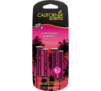AUTOCARE CALIFORNIA SCENTS AC CS Ambientador Coche Bastones Ventilación 4Uds Cereza