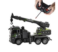 Autocarro con cassone ribaltabile - Automobile elettrica da costruzione meccanica,Escavatore e bulldozer telecomandati, giocattolo per auto di ingegneria per bambini adulti