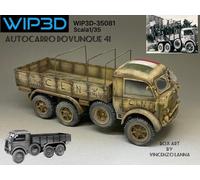 Autocarro Dovunque 41, Scala 1/35 - N° rif. 35081: - WIP3D