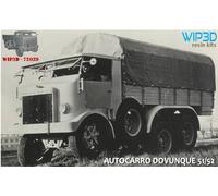 AUTOCARRO DOVUNQUE 51/52 modello in resina. Scala 1/72 - N° rif. 72039 WIP3D