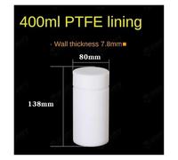 Autoclave, Camera in PTFE da 25 ml 50 100 150 200 250 500 in un contenitore rivestito con reattore for autoclave di sintesi idrotermale(PTFE 400ML)