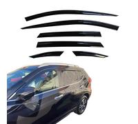 Autoclover - Set di deflettori d'aria per Nissan X-Trail 2014 e oltre (6 pezzi), colore: fumé