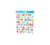 Autocollanti - Numeri e calcoli - Compleanno - Paillettes