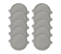 Autocollants De Drain Pour Capturer Les Cheveux, 10 Pièces Maille Adhésive Anti-Bouchon 9.9 Cm, Autocollants Bloque-Cheveux D'Égout Pour Baignoire Douche Cuisine Hôtel Restaurant Sous-Sol Camping-Car