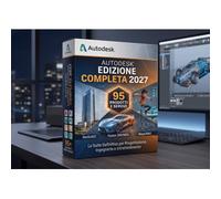Autodesk 2027 Edizione Completa - 95 Prodotti e Servizi - PC Windows - Mac - 1 Anno