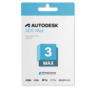 Autodesk 3ds Max (Windows) - Durata della licenza: 2 Anni, Anno: 2023