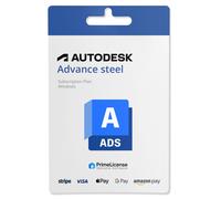 Autodesk Advance Steel - Durata della licenza: 2 Anni, Anno: 2022