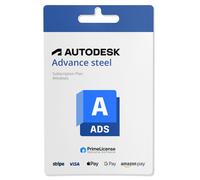 Autodesk Advance Steel (Windows) - Durata della licenza: 2 Anni, Anno: 2024