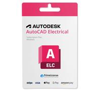 Autodesk AutoCAD Electrical (Windows) - Durata della licenza: 1 Anno, Anno: 2023