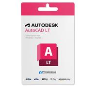 Autodesk AutoCAD LT - Piattaforma: macOS, Durata della licenza: 2 Anni, Anno: 2023
