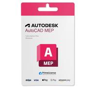 Autodesk AutoCAD MEP (Windows) - Durata della licenza: 2 Anni, Anno: 2024
