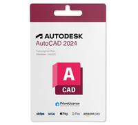 Autodesk AutoCAD - Piattaforma: macOS, Durata della licenza: 1 Anno, Anno: 2024