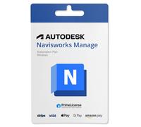 Autodesk Navisworks Manage - Durata della licenza: 1 Anno, Anno: 2025