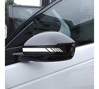 Autodomy Pack 6 Unita Specchietti Retrovisori Adesivi | Adesivi Strisce per Auto Resistente Pioggia e UV | Sportivo Adesivo per Auto Esterni Facile Aplicazione (Bianco)