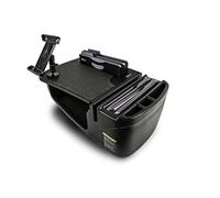 AutoExec AUE27004 Efficiency FileMaster - Scrivania da auto, finitura nera, con supporto per tablet