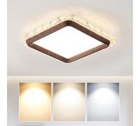 AUTOFigure Lampada a soffitto a LED, Smart Full Spectrum High CRI Eye-Care LED per Studio della Camera da Letto del Soggiorno, Square-50CM