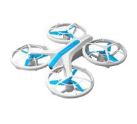 AUTOFigure Telecomando Aereo Effetto Luce LED Mini Drone, One Touch Ascent/Discesa, 360 ° Flip, Altitude Hold, 3 Velocità RC Plane-V33||4 Pcs Battery