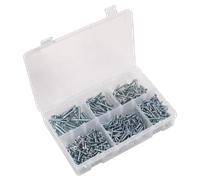 Autofilettanti Vite Assortimento din 7982 510pc Svasate Pozi Zinco - Sealey AB06