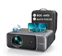 [Autofocus/Correzione trapezoidale] Proiettore Full HD 1080P 20000 Lumen WiFi6 Bluetooth Proiettore Home Cinema 4K Supporto Video YABER Portatile LED 300" Display Compatibile con Smartphone/TV