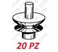 AUTOFORNITURE ITALIA 20 MOLLETTE FERMI FISSAGGIO MODANATURE LATERALI PARACOLPI LATERALI PANDA 4X4