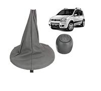 AUTOFORNITURE ITALIA CUFFIA + POMELLO LEVA CAMBIO CON GHIERA PANDA 169 DAL 2003 AL 2011