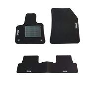 AUTOFORNITURE ITALIA TAPPETI TAPPETINI in Moquette su Misura con 4 Loghi E 2 Fix