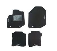 AUTOFORNITURE ITALIA TAPPETI TAPPETINI in Moquette su Misura con 4 Loghi E 4 Fix OVALI per Jazz 2008>