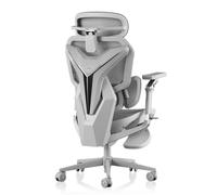 AutoFull G7 Sedia Ergonomica da Ufficio, Sedia da Gaming con Supporto Lombare Dinamico, Braccioli Girevoli a Doppio Asse 720°, Schienale Reclinabile a 140° e Cuscino Cervicale 4D (Bianco)