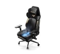 AutoFull Sedia da gaming M6 Ultra 2.0 con funzione di riscaldamento e raffreddamento, massaggio, nera | Certificata per l'uso agonistico, supporto lombare adattivo, materiale traspirante