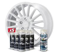 AutoFullCar Pack 5 Sprays Full Dip Bianco Lucido