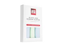 Autoglym 3 panni in microfibra senza lanugine, per interni ed esterni, finestre, schermi, auto e casa