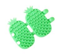 Autogovernante per gatti al coperto, auto-toelettatore per gatti, pettini da massaggio autogovernanti dal design ananas | spazzola per grattare il viso morbido, toelettatori angolari per pareti di