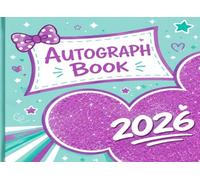 Autograph Book: A Fun Icy Leaf Memory Keepsake for Collecting Signatures, Photos, Special Notes and Colorful Adventure Moments