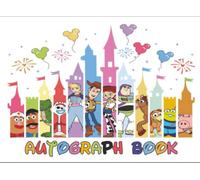Autograph Book for Disney Theme Park & Disneyland: Collect Character Signatures & Magical Vacation Memories for Kids and Families