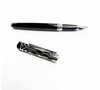 Autograph Zaffiro Nero/Argento Penna Stilografica