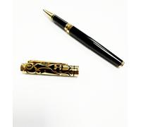 Autograph Zaffiro Roller Nero / Color Oro Penna