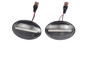 AutoIndicatori Di Direzione Per Opel Per Combo CB Per Tigra A Per Astra Per Meriva A Corsa CB Sintra Vita Dinamico LED Lampeggiante Indicatori Direzione Indicatore Laterale(2Pcs Dynamic Crystal)